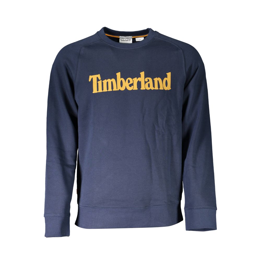 Timberland Blue Cotton Unisex Sweatshirt
